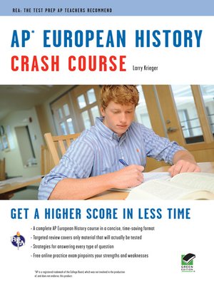 cover image of AP European History Crash Course